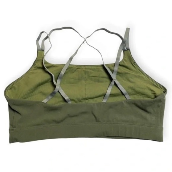 Peloton “Speed Up” Green Sports Bra - Women’s Size Medium - Picture 4 of 4